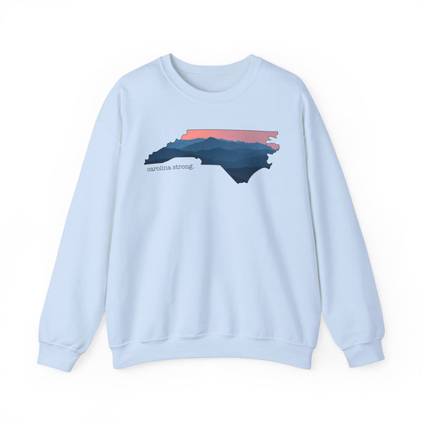 Carolina Strong - Sunset Sweatshirt (Large Front Print)