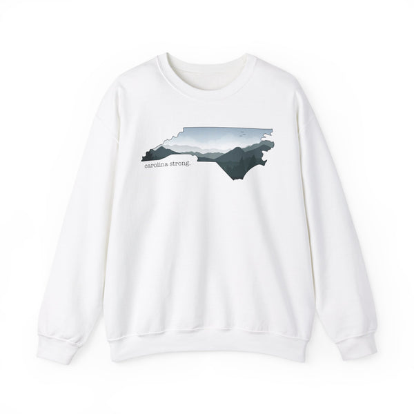 Carolina Strong - Forest Sweatshirt (Large Front Print)