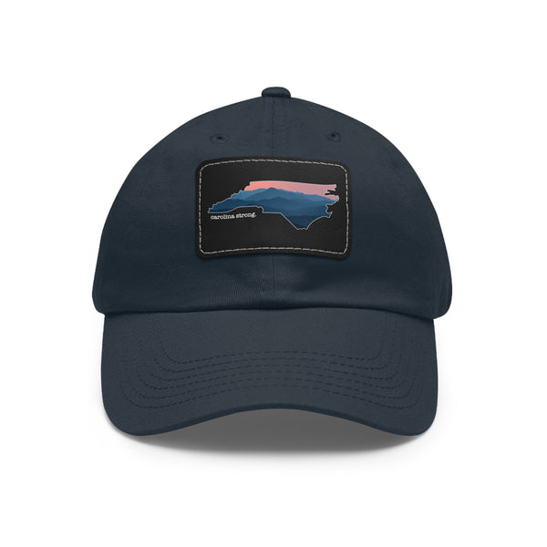 Carolina Strong - Sunset Leather Patch Hat