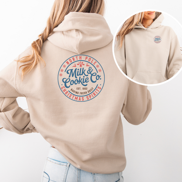 Milk & Cookie Co Hoodie (Front & Back Print)