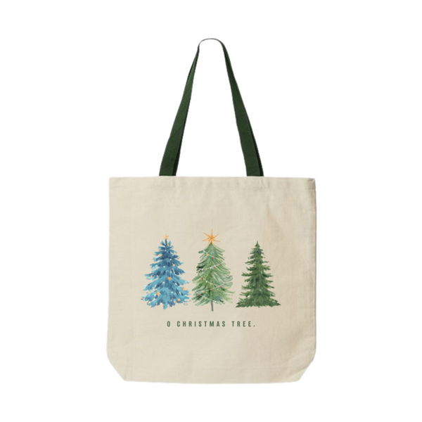 O Christmas Tree Canvas Tote