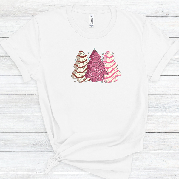 Christmas Cakes Short Sleeve Tee