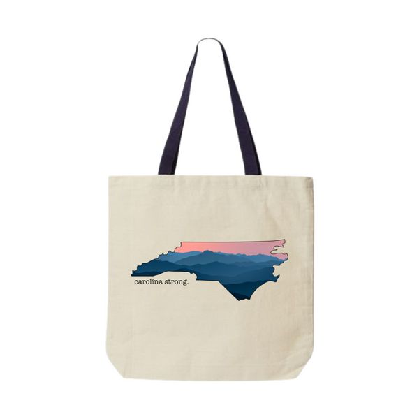 Carolina Strong - Sunset Canvas Tote