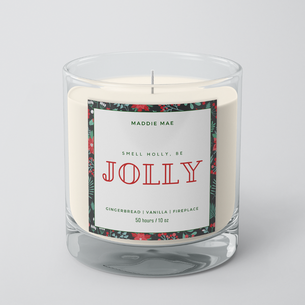 Smell Holly, Be Jolly Candle